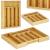 Organizator tacamuri si ustensile bucatarie, bambus, extensibil 28-45x33x5cm Household NewTrend
