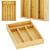 Organizator tacamuri si ustensile bucatarie, bambus, 25x34x4.5cm Household NewTrend