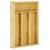 Organizator tacamuri si ustensile bucatarie, bambus, 25x34x4.5cm Household NewTrend