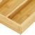 Organizator tacamuri si ustensile bucatarie, bambus, 25x34x4.5cm Household NewTrend