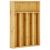 Organizator tacamuri si ustensile bucatarie, bambus, 25x35x5cm Household NewTrend