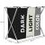 Cos de rufe cu 3 compartimente, cadru aluminiu, 60x40x68cm, 146 litri Household NewTrend