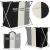 Cos de rufe cu 3 compartimente, cadru aluminiu, 68x40x60cm, 146 litri Household NewTrend