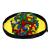 Cos depozitare haine sau jucarii, 30x30 cm, bumbac si in, 27 l, animalute, alb Household NewTrend