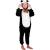 Pijama tip salopeta pentru copii, model panda, marime 125-140cm Household NewTrend