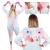 Pijama tip salopeta pentru dama, model unicorn, marime S Household NewTrend