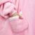 Patura tip hanorac, cu maneci, gluga si buzunare, material plus, marime universala, roz Household NewTrend
