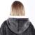 Patura tip hanorac, cu maneci, gluga si buzunare, material plus, marime universala, grafit Household NewTrend