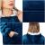 Patura tip hanorac, cu maneci, gluga si buzunare, material plus, marime universala, albastra Household NewTrend