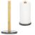 Suport prosoape de bucatarie din bambus cu suport de granit, 29cm Household NewTrend