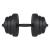 Set gantere reglabile 20kg (2x10kg) din compozit Household NewTrend