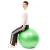 Minge pentru fitness sau yoga 65 cm, pompa inclusa, verde Household NewTrend