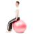 Minge pentru fitness sau yoga 75 cm, pompa inclusa, roz Household NewTrend
