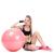 Minge pentru fitness sau yoga 75 cm, pompa inclusa, roz Household NewTrend