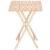Set masa patrata plianta, cu 2 scaune pliante, gradina sau balcon Solas Household NewTrend