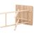 Set masa patrata plianta, cu 2 scaune pliante, gradina sau balcon Solas Household NewTrend