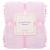 Patura pufoasa cu pampoane mici, 2 persoane, 200x220cm, roz Household NewTrend