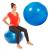 Minge pentru fitness sau yoga 85 cm, pompa inclusa, albastra Household NewTrend