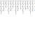 Ghirlanda luminoasa tip perdea Premium 500 LED-uri, 22,5m, 30Wati, interior/exterior, cu flash, alb cald (galben) Household NewTrend