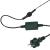 Ghirlanda luminoasa tip perdea Premium 500 LED-uri, 22,5m, 30Wati, interior/exterior, cu flash, alb cald (galben) Household NewTrend