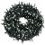 Ghirlanda luminoasa tip perdea Premium 300 LED-uri, 14,5m, 18Wati, interior/exterior, cu flash, alb rece Household NewTrend