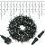 Ghirlanda luminoasa tip perdea Premium 300 LED-uri, 14,5m, 18Wati, interior/exterior, cu flash, alb rece Household NewTrend