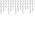 Ghirlanda luminoasa tip perdea Premium 300 LED-uri, 14,5m, 18Wati, interior/exterior, cu flash, alb rece Household NewTrend
