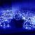 Ghirlanda luminoasa tip perdea 300 LED-uri, 3x3m, pentru interior, alimentare USB, albastru Household NewTrend