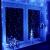 Ghirlanda luminoasa tip perdea 300 LED-uri, 3x3m, pentru interior, alimentare USB, albastru Household NewTrend