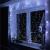 Ghirlanda luminoasa tip perdea 200 LED-uri, 2x2m, pentru interior, alimentare USB, alb Household NewTrend