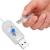 Ghirlanda luminoasa tip perdea 200 LED-uri, 2x2m, pentru interior, alimentare USB, alb Household NewTrend