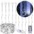 Ghirlanda luminoasa tip perdea 200 LED-uri, 2x2m, pentru interior, alimentare USB, alb Household NewTrend
