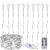 Ghirlanda luminoasa tip perdea 200 LED-uri, 2x2m, pentru interior, alimentare USB, alb Household NewTrend