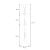 Cuier tip pom metalic Sersimo, 12 agatatoare, 177cm, alb Household NewTrend