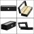Cutie depozitare si organizare ceasuri, MDF, piele ecologica, 30x11x8cm, negru Household NewTrend
