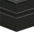 Cutie depozitare si organizare ceasuri, MDF, piele ecologica, 30x11x8cm, negru Household NewTrend
