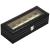 Cutie depozitare si organizare ceasuri, MDF, piele ecologica, 30x11x8cm, negru Household NewTrend