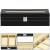 Cutie depozitare si organizare ceasuri, MDF, piele ecologica, 30x11x8cm, negru Household NewTrend