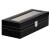 Cutie depozitare si organizare ceasuri, MDF, piele ecologica, 30x11x8cm, negru Household NewTrend