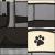 Tarc pliabil pentru animale de companie, diametru 91cm, gri crem Household NewTrend