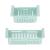 Organizator frigider, model cos extensibil, 16x28.5cm, menta Household NewTrend