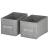 Organizator dulap tip lada cu 3 sertare, Sersimo, gri Household NewTrend
