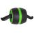 Aparat fitness tip roata pentru abdomene cu covor din spuma, negru verde Household NewTrend