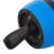 Aparat fitness tip roata pentru abdomene cu covor din spuma, albastru negru Household NewTrend