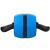 Aparat fitness tip roata pentru abdomene cu covor din spuma, albastru negru Household NewTrend