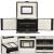 (DL) Cutie depozitare si organizare bijuterii, MDF, piele ecologica, 18 x 13,5 x 14cm, negru Household NewTrend