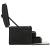 (DL) Cutie depozitare si organizare bijuterii, MDF, piele ecologica, 18 x 13,5 x 14cm, negru Household NewTrend