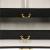 (DL) Cutie depozitare si organizare bijuterii, MDF, piele ecologica, 18 x 13,5 x 14cm, negru Household NewTrend