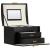 (DL) Cutie depozitare si organizare bijuterii, MDF, piele ecologica, 18 x 13,5 x 14cm, negru Household NewTrend