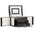 (DL) Cutie depozitare si organizare bijuterii, MDF, piele ecologica, 18 x 13,5 x 14cm, negru Household NewTrend